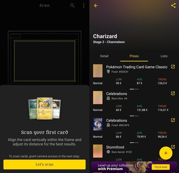 Altre soluzioni per vedere il valore delle carte Pokémon