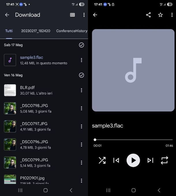 google files flac