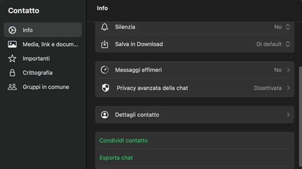 Come salvare chat WhatsApp su PC