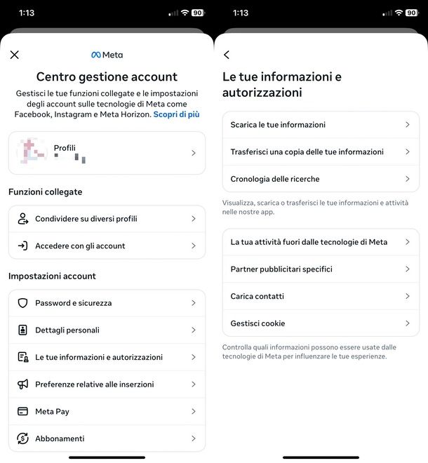 Come vedere i messaggi eliminati su Instagram iPhone