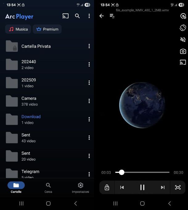 arc player android