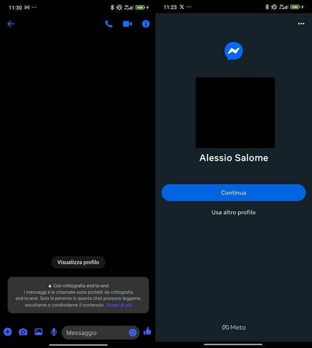 Chiamare gratis con Facebook Android
