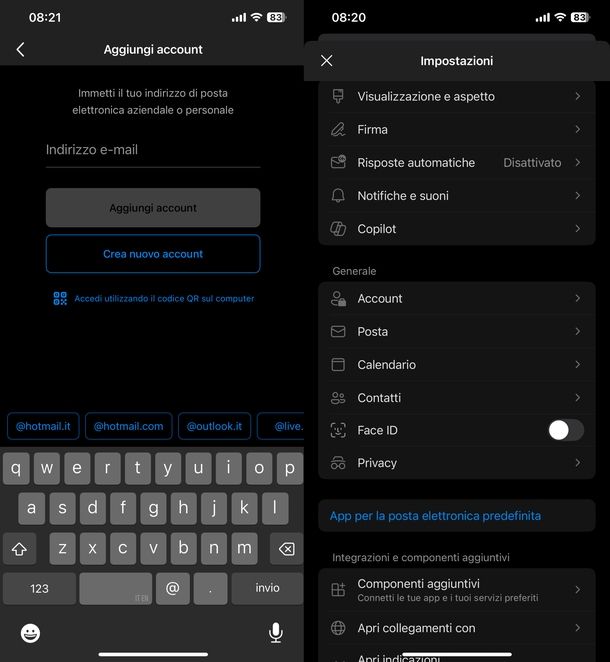 Inviare PEC da iPhone