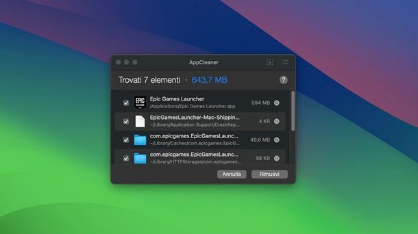 Come disinstallare app che non si disinstallano Mac
