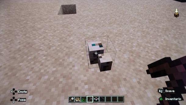 raccolta delle uova su Minecraft