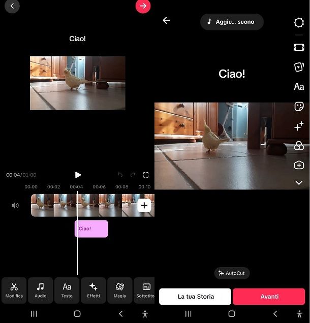 Come mettere testo canzone su TikTok