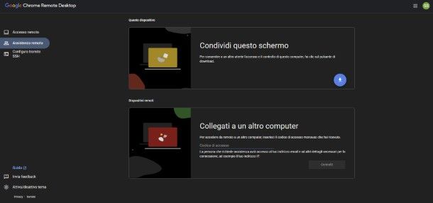 Chrome Remote Desktop