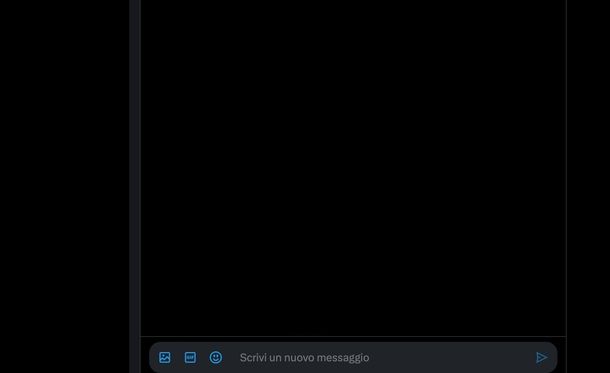 Twittare in privato messaggio privato