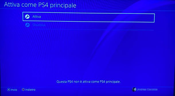 Come passare da un account all'altro su PS4