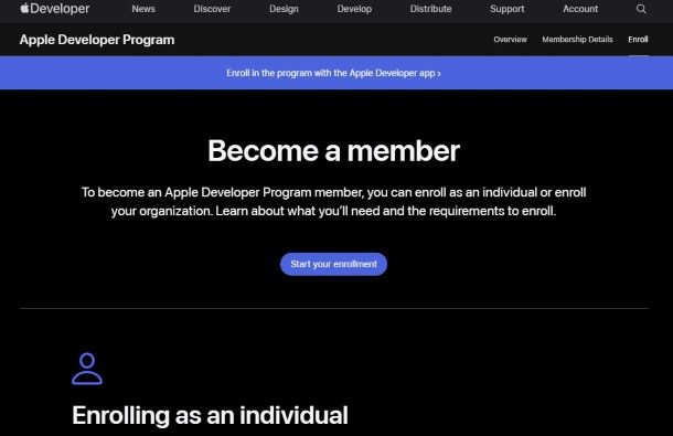 Apple Developer Program