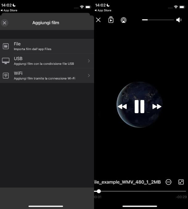 movie player ios