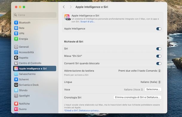 Siri su Mac