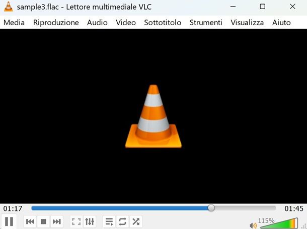 vlc flac