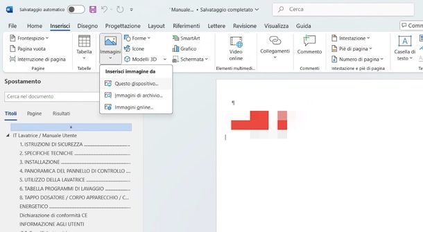 Word inserire firma immagine PDF