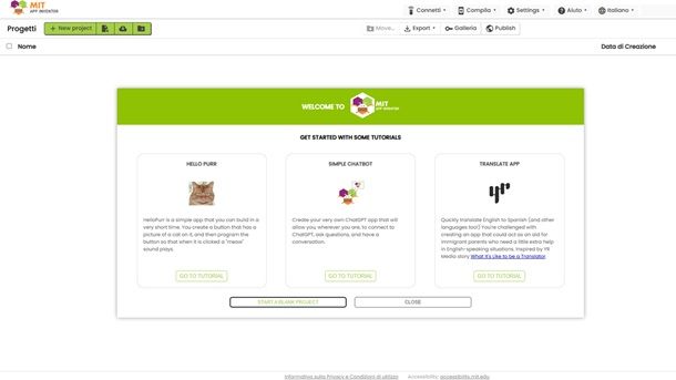 MIT App Inventor