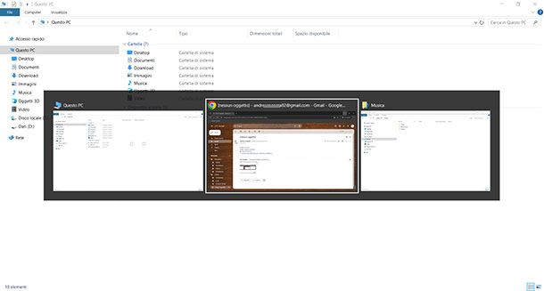 Come chiudere una finestra da tastiera: Windows
