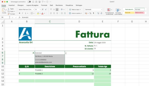 utilizzo Cerca.VERT su Excel