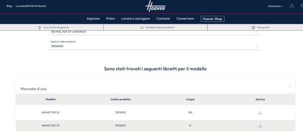 Come funziona asciugatrice Hoover
