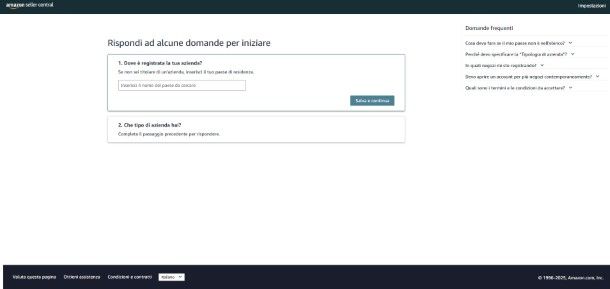 Vendere su Amazon