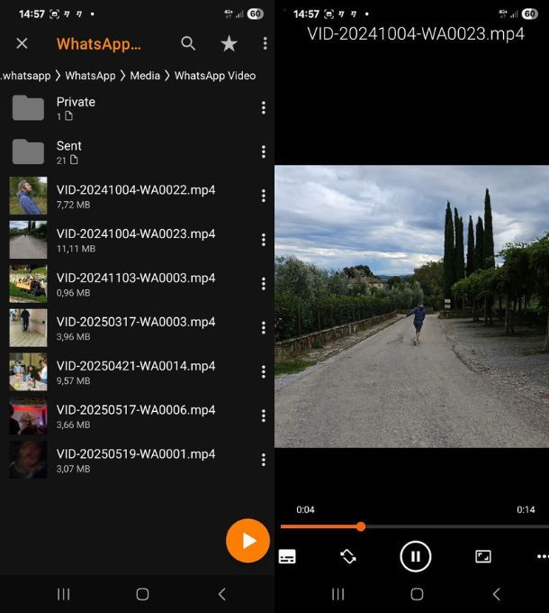vlc mp4 android