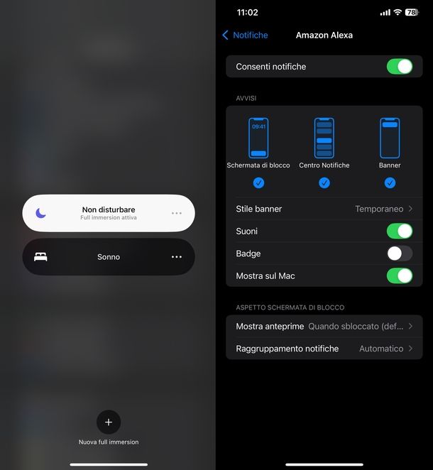 Togliere popup notifiche app iOS
