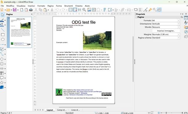 libre office odg
