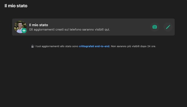 Cerchiare foto WhatsApp macOS