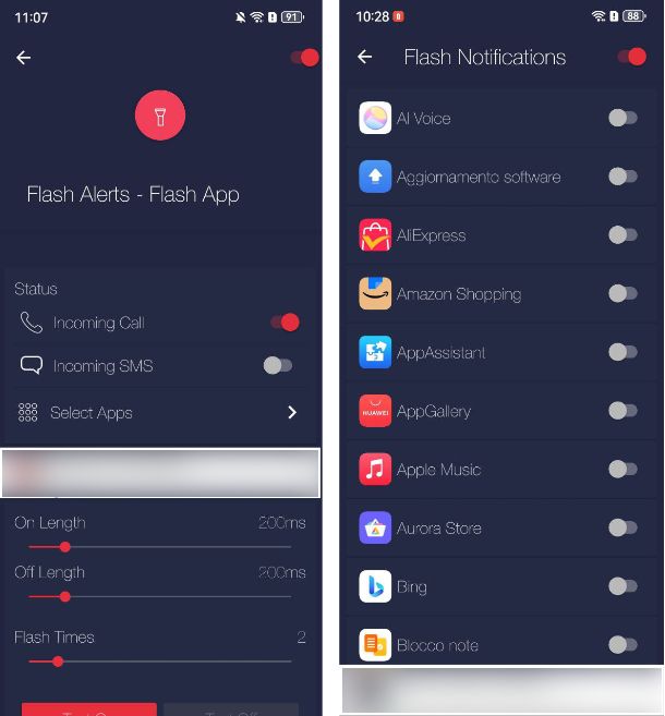 Flash Alerts — Flash App