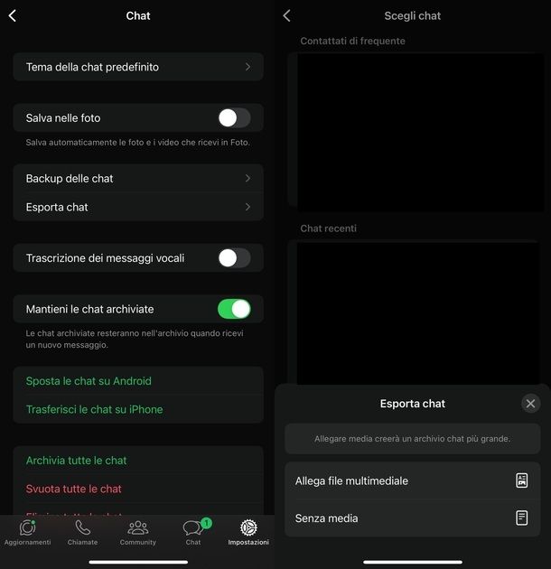 iPhone WhatsApp
