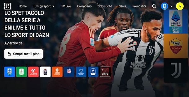 Roma-Juventus di Serie A