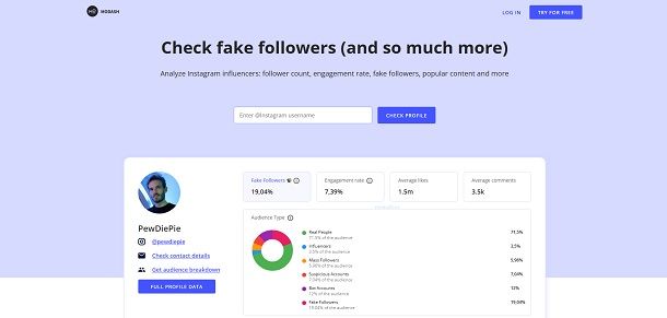 Siti per controllare follower Instagram