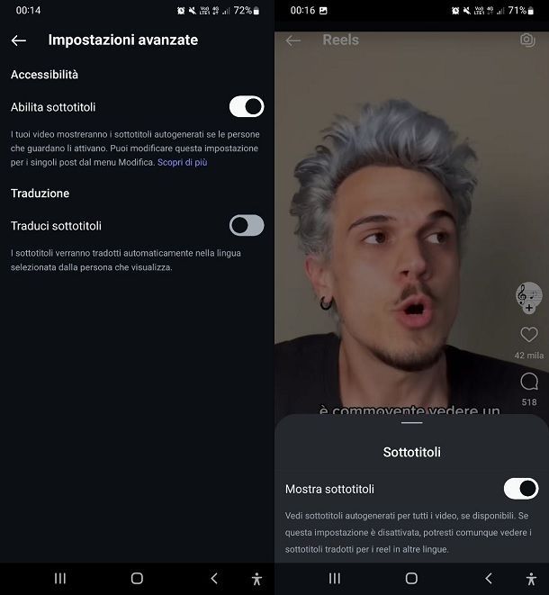 Come mettere i sottotitoli su Instagram