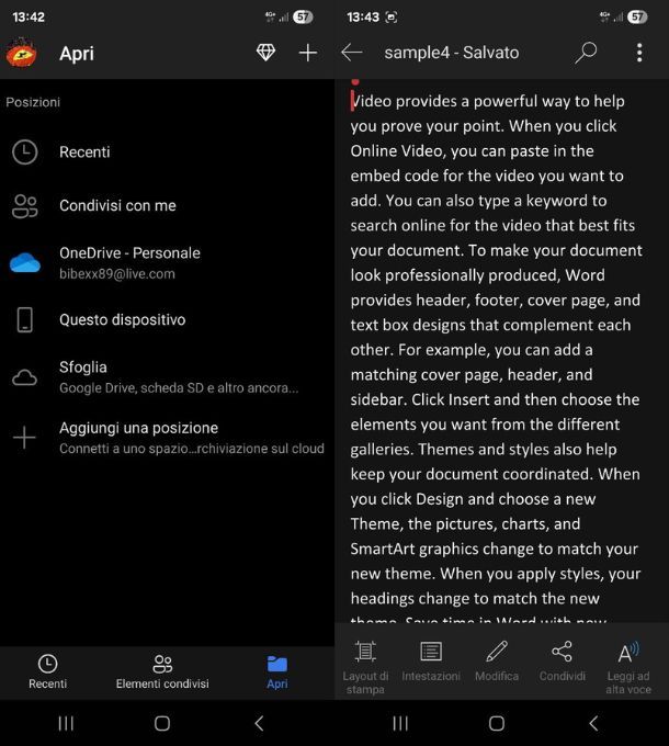 word docx mobile