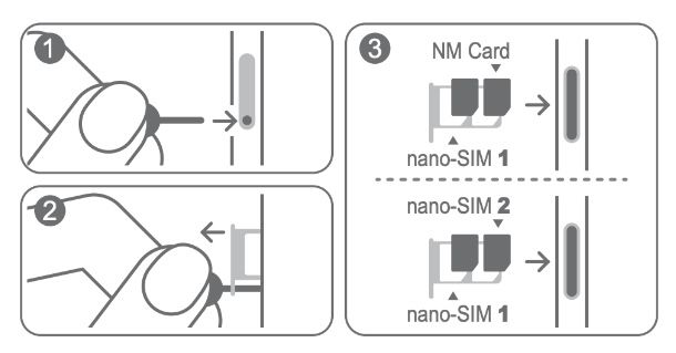 Come inserire SIM Huawei P30