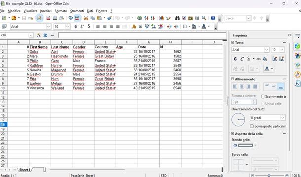 xlsx openoffice