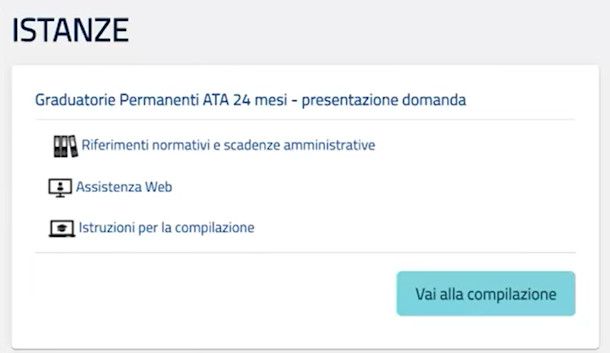 Istanze Online — ATA
