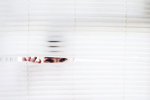 hiding