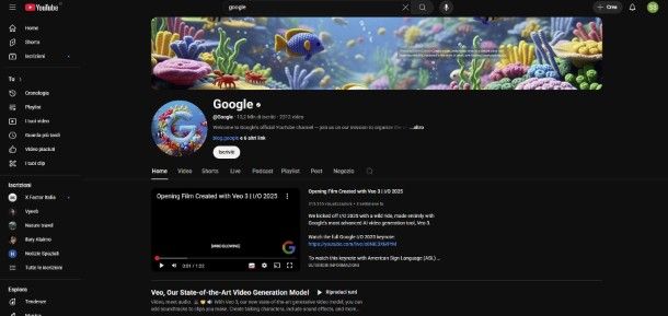 Canale Google