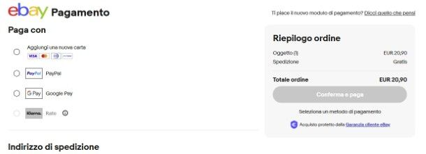 Pagamento eBay