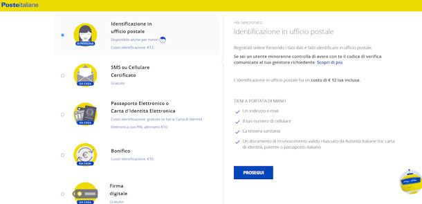 SPID Poste Italiane