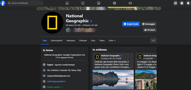 Migliori pagine Facebook fotografia