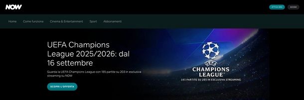 NOW Champions League 