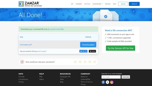 zamzar dwg