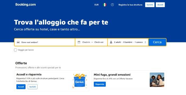 Sito Booking