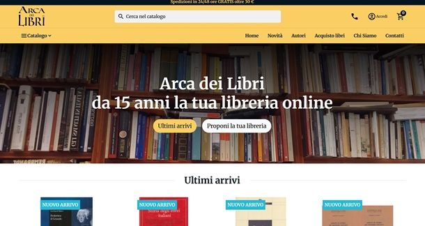 arca dei libri