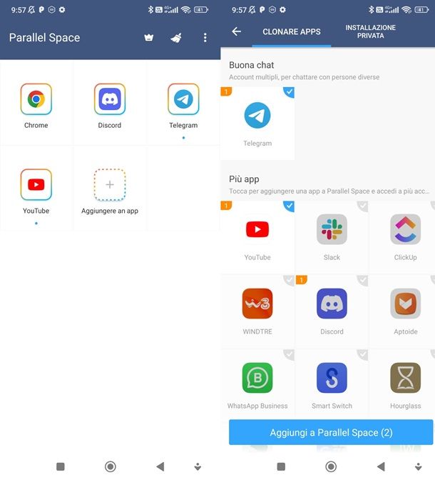 App di terze parti