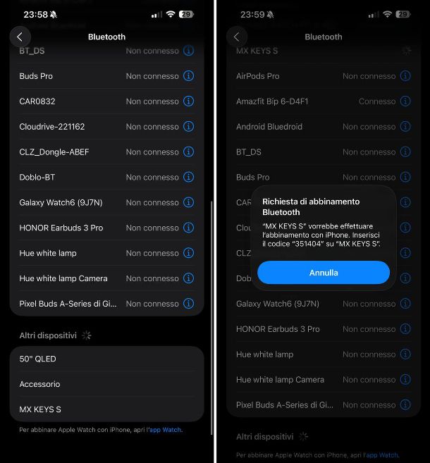 Come collegare mouse e tastiera all'iPhone