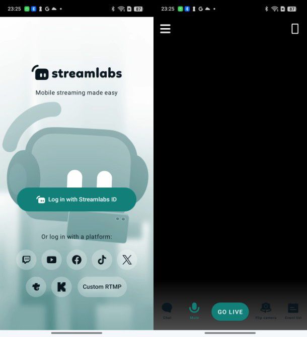 App StreamLabs