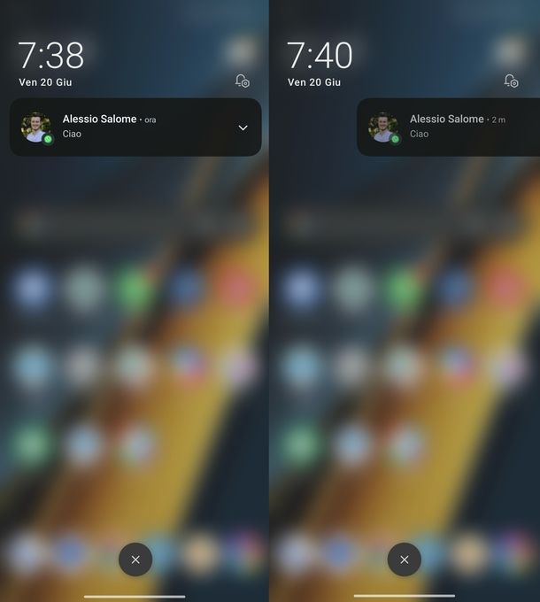 Cancellare notifiche Android