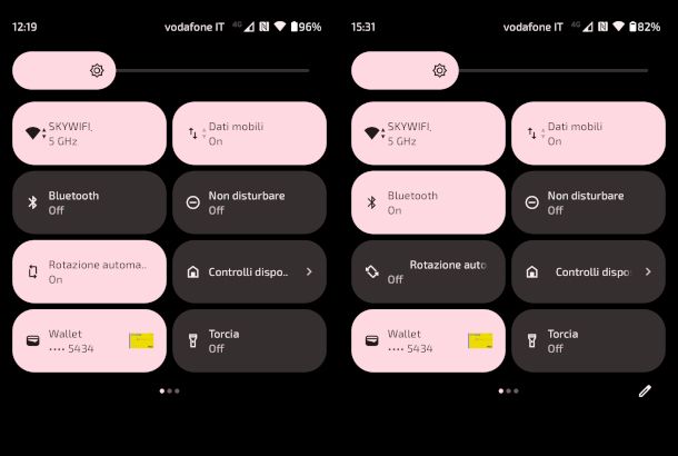 attivazione Bluetooth su Android